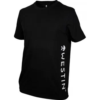 Rybářské oblečení Westin Tričko Vertical T-Shirt XL Black