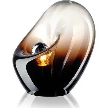 Lampička Leucos Lightbody T, stolní lampa z vínového skla se stínováním, 1x max10W LED E27, výška 28-33cm