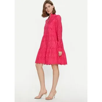 Dámské šaty YAS Letní šaty Holi 26027162 Růžová Regular Fit M