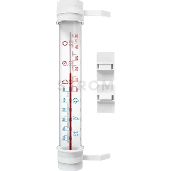 Kuchyňský teploměr Venkovní teploměr bílý (-50 st. C do +50 st. C) 27 cm | BIOTERM, 020802