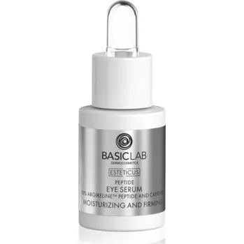 Pleťové sérum BasicLab Dermocosmetics Esteticus zpevňující oční sérum s peptidy 15 ml