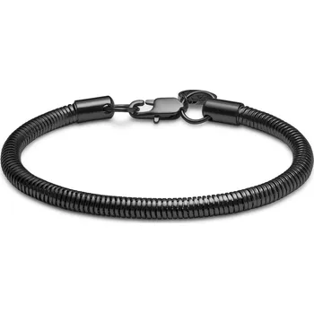 Náramek Essentials | 5mm lankový řetízkový náramek v&nbsp;černé barvě gunmetal - Lucleon
