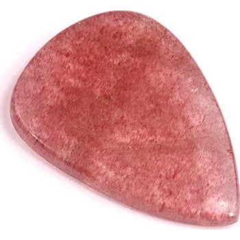Korálek Kabošon Strawberry quartz č.612 (31x22mm)