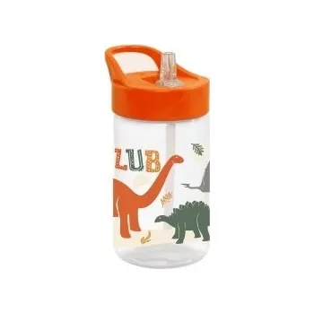 Kojenecká láhev Láhev na pití Dino Club s brčkem 0,5 l Rychlá expedice, doprava zdarma od 999,-