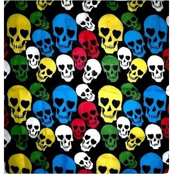 Šátek lebky Rocka Skulls Clrd