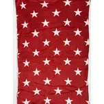 Fashion 2-dílné mikroflanelové červené povlečení 02 Barva: Červená, Velikost: 140x200cm+70x90cm