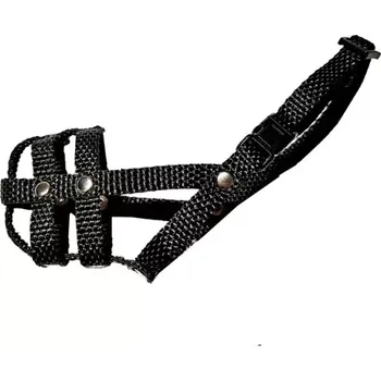 Náhubek pro psa Palkar nylonový náhubek pro psy vel. 0,5 14 cm x 4 cm černá (Palkar nylonový náhubek pro psy vel. 0,5 14 cm x 4 cm černá)