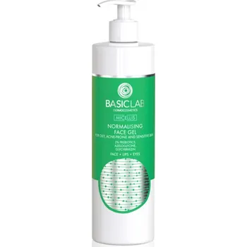 BasicLab Dermocosmetics Micellis normalizující čisticí gel pro mastnou pleť se sklonem k akné 300 ml