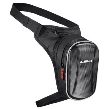 LS2 LLB-03 Leg Bag 900D film/PVC Carbon Grain Black 4.5L