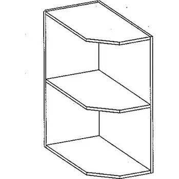 Kuchyňská skříňka DPO dolní otevřený roh CHAMONIX II levý