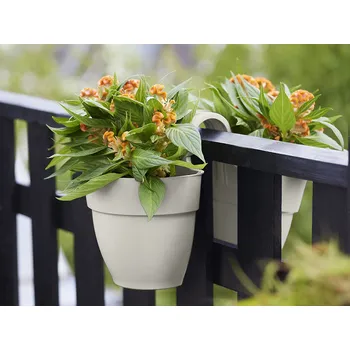 Květináč Elho Květináč Vibia, Campana Flower – twin, silky white, 21 cm