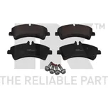 Sada brzdových destiček, kotoučová brzda NK 223365