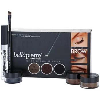 Barva na řasy a obočí BELLÁPIERRE Sada na oči a obočí