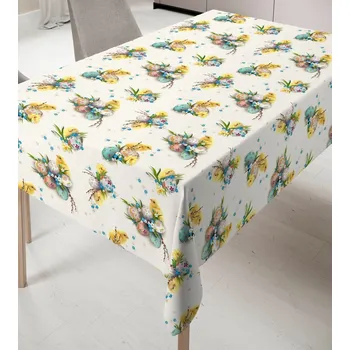 ubrus Ubrus s nešpinivou úpravou, Velikonoční kuřatka