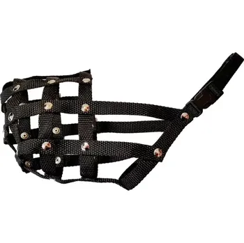 Náhubek pro psa Palkar nylonový náhubek pro psy vel. 5 33 cm x 11,5 cm černá (Palkar nylonový náhubek pro psy vel. 5 33 cm x 11,5 cm černá)
