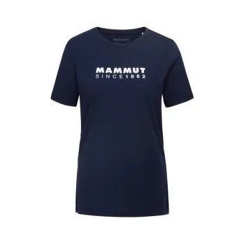 Dámské tričko Mammut Core T-Shirt Logo Women marine 5118 modrá XS