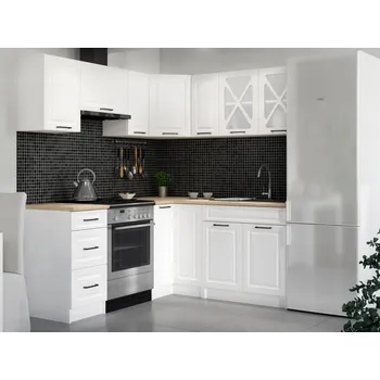 Kuchyňská linka FALCO Rohová kuchyňská linka Astra grafit MAT