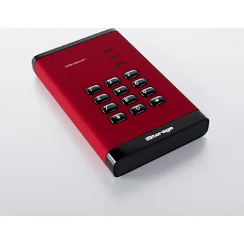 SSD disk iStorage diskAshur3 SSD Kapacita: Červená, 1 TB