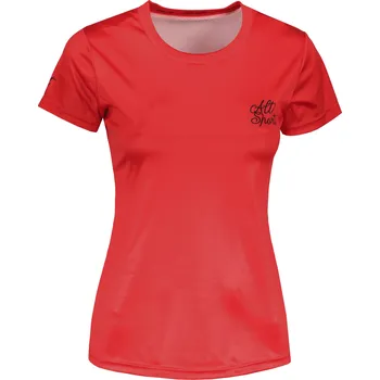 Dámské tričko Dámské funkční triko premium ALTISPORT VOJ/ALW000TR01 ČERVENÁ M