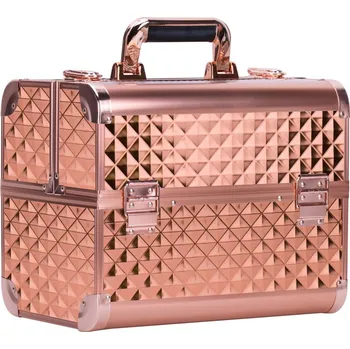 Kosmetický kufr - KUFŘÍK DIAMOND ROSE GOLD