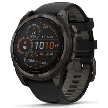 Garmin Fenix 5 Silver Optic Black band Zbozi.cz