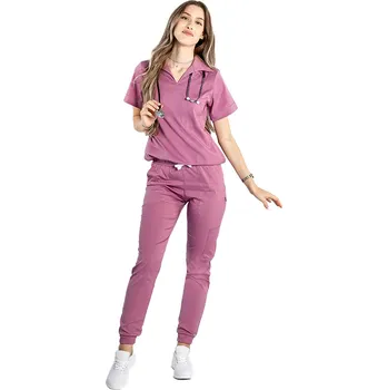 Zdravotnický oděv Doctor in uniforma - Zdravotnický set - Dámský - Růžový