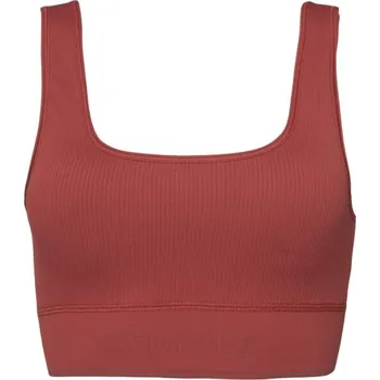 Dámské spodní prádlo Dámská sportovní podprsenka Calvin Klein WO - SEAMLESS SPORTS BRA MS L Červená