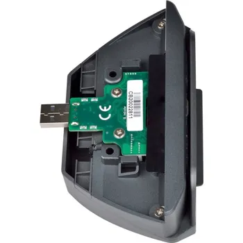 Čtečka magnetické karty Čtečka magnetických karet 1/2/3 stopry + RFID, 125 kHz, USB, šedá