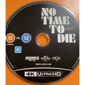 Blu-ray film Není čas zemřít - 4K Ultra HD Blu-ray (bez CZ) OUTLET