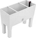 Květináč plast bílý Prosperplast 80 cm x 32 x 62 cm