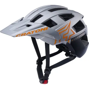 Cyklistická přilba Helma CRATONI AllSet Pro Silver/Orange Matt - XS/S (52-57 cm)