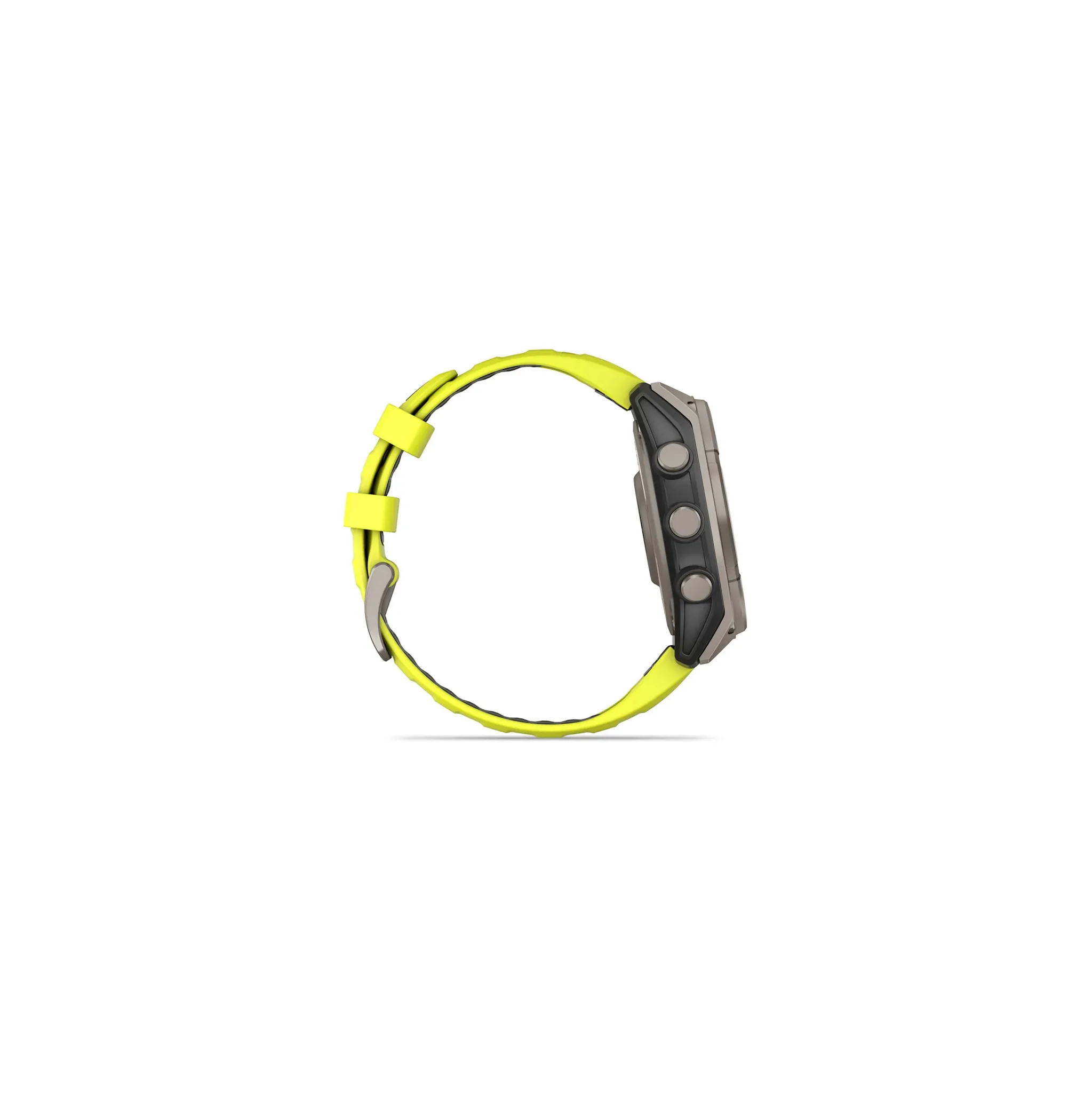 Fotografie 11 - Chytré hodinky Garmin fēnix 8 51 mm Solar Sapphire Titanium Amp Yellow/Graphite Silicone Band
