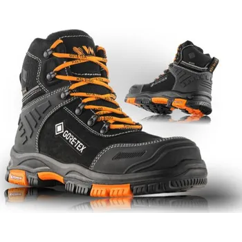 Dílna VM Footwear Obuv VM HAMILTON 7580-S7L, kotník s kompozitní tužinkou a stélkou 7580-S7L/39 Černá 39