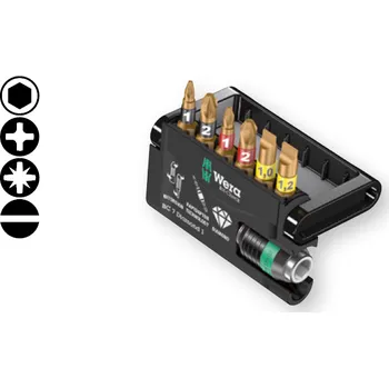 Bit Sada bitů bit-check 7 diamond 1, wera, 057416