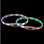 Flash USB svítící obojek, XS-XL: 65 cm / 16 mm, multi-color 1 ks