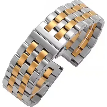 Řemínek na hodinky Ocelový náramek Ricardo Genova, bicolor, Quick Release - 20 mm