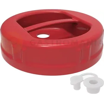 Víčko na zavařovací sklenici Plastové víčko Twist-off Ø 100/6 s otvorem a uzávěrem | BROWIN, 136001