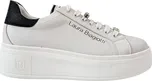 Tenisky Laura Biagiotti Calf White Black Velikost: 41