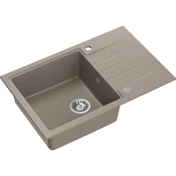 Granitový dřez Quadron Peter dřez graniteq 78x50 cm béžová HCQP7850ST