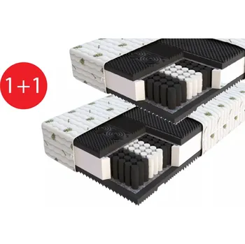 Matrace FDM Taštičková matrace NOIR Aloevera 1+1 | 90 x 200 cm