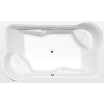 Vana Polysan DUO obdélníková vana s konstrukcí 200x120x45cm, bílá