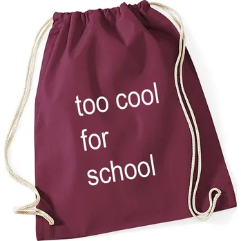 Městský batoh TRK Vak na záda TOO COOL Barva: Vínová