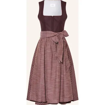 Dámská halenka Limberry Dámský Dirndl Ada, fuchsiová / starorůžová, 38