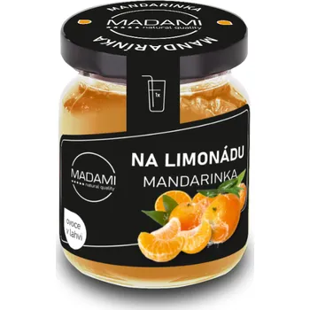 Sirup MADAMI Mandarinka - OVOCE NA LIMONÁDU 60g