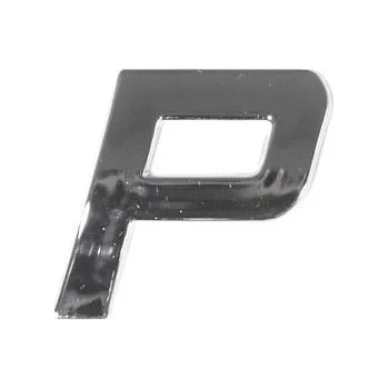 Samolepicí dekorace na vozidlo 3D logo Znak samolepicí P