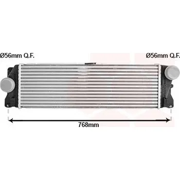 Motor automobilu Chladič turba VAN WEZEL 30014710