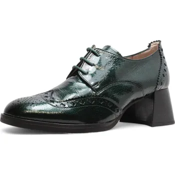 Dámské polobotky DÁMSKÉ POLOBOTKY HISPANITAS HI243579 ZELENÁ Barva: Zelená, Velikost: 38