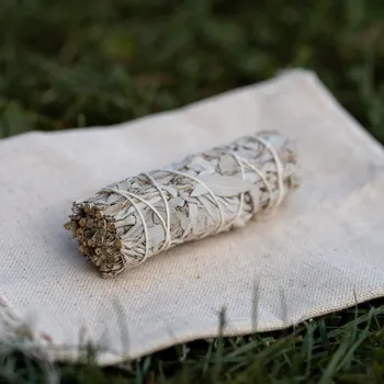 Čajovna Akce 1+1 zdarma | Bílá šalvěj – vykuřovací svazek