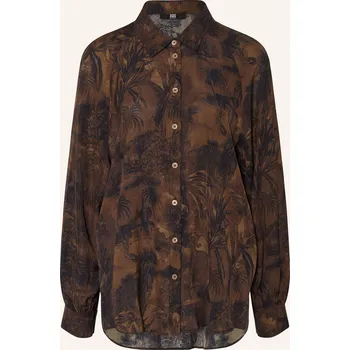 Dámská halenka Riani Dámská Košilová Halenka, tmavě hnědá / černá, 36