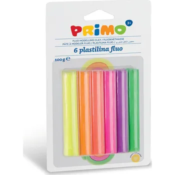 Výtvárné potřeby Plastelína Primo 6 ks